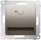 Oprawa oświetleniowa LED z czujnikiem ruchu , 14 V DC, 0.78 W, białe neutralne 4000 K, złoty mat !Wymagany zasilacz 14V, SIMON54