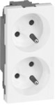 Obudowa natynkowa 2-modułowa, 4-krotna K45, biały Connect