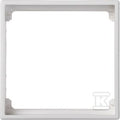 Adapter S500 na 1 moduł K45 (45x45mm), czysta biel, SIMON500