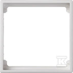 Adapter S500 na 1 moduł K45 (45x45mm), czysta biel, SIMON500