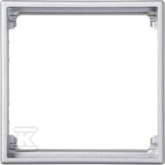 Adapter S500 na 1 moduł K45 (45x45mm), aluminium, SIMON500