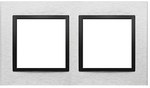 Ramka 5-krotna Nature-Metal, INOX NERO, IP20/IP44* (*IP44-należy zastosować zestaw uszczelek DUN5), SIMON54 NATURE