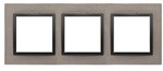 Ramka 4-krotna Nature-Beton, CZARNY CHARAKTER, IP20/IP44* (*IP44-należy zastosować uszczelkę ramki DUN4), SIMON54 NATURE
