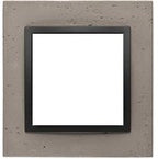 Ramka 2-krotna Nature-Beton, CZARNY CHARAKTER, IP20/IP44* (*IP44-należy zastosować uszczelkę ramki DUN2), SIMON54 NATURE