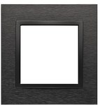 Ramka 4-krotna Nature-Metal, INOX DARK, IP20/IP44* (*IP44-należy zastosować zestaw uszczelek DUN4), SIMON54 NATURE