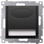 Oprawa oświetleniowa LED, 230V AC, 1.1W, białe neutralne 4000 K, czarny mat Simon54
