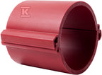 Rura dzielona KH 160 czerwona