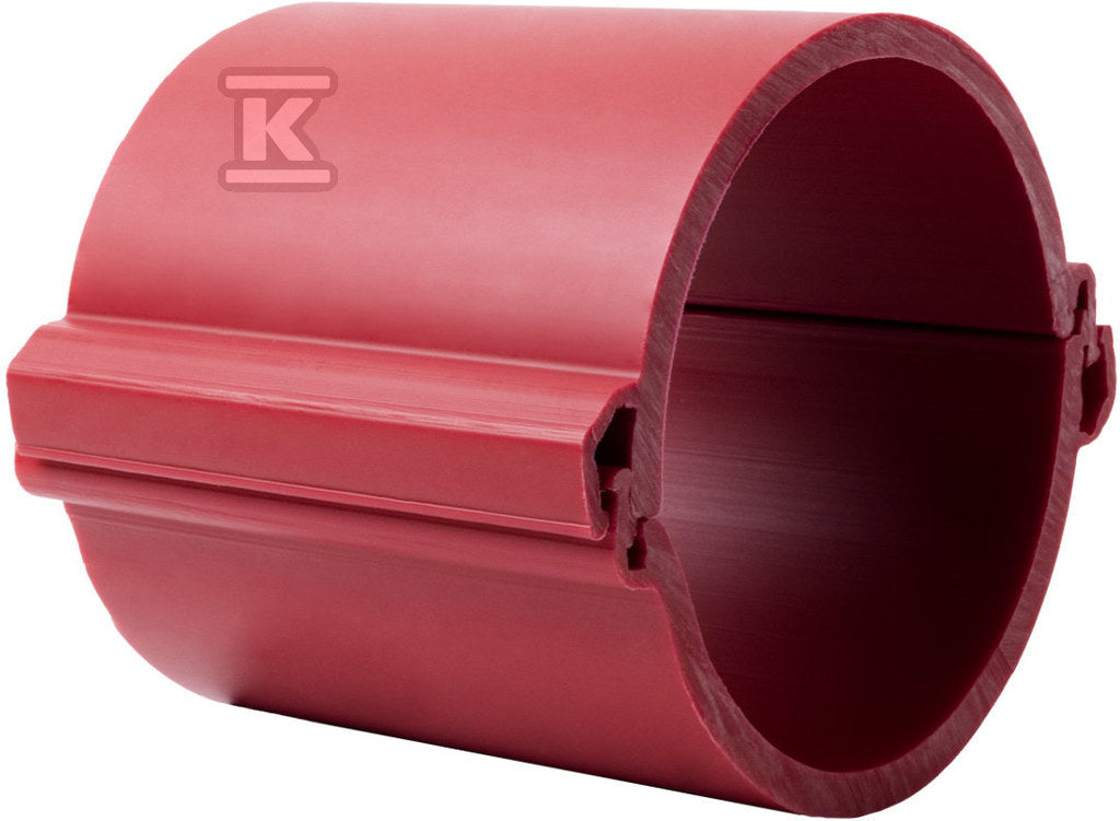 Rura dzielona KH 160 czerwona