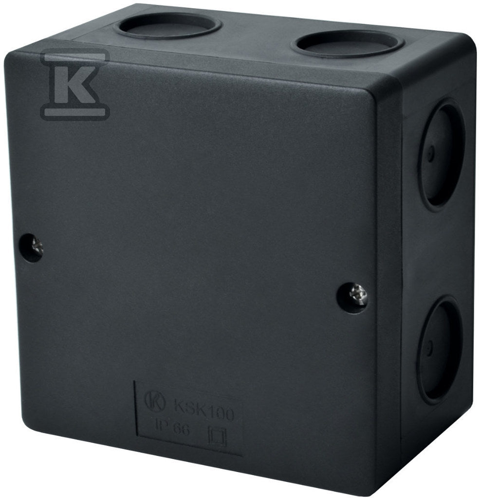 Puszka Ip66 - Ksk 100 Fa Uv (Czarna)