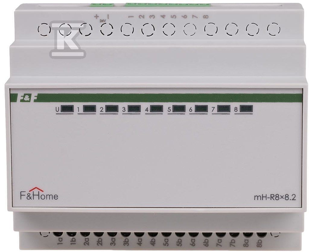 Moduł przekaźników (8 szt 8A) mH-R8x8