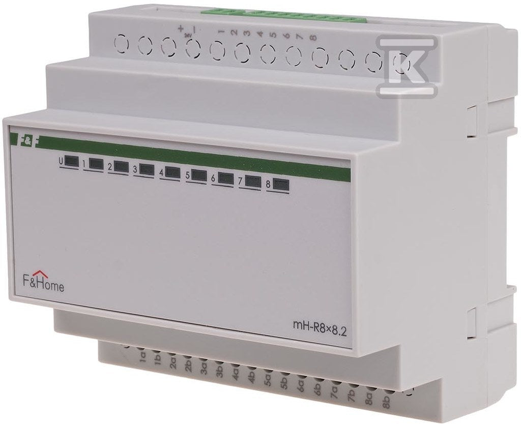 Moduł przekaźników (8 szt 8A) mH-R8x8