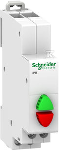 Przycisk podwójny (z samopowrotem) iPB-20-11-2-G/R 20A 1NO/1NC szary/czerwony