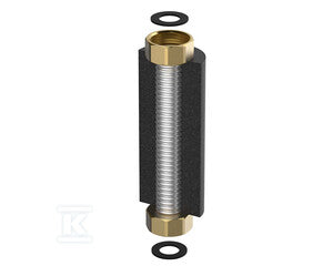 Zestaw elastycznych przyłączy Flex-Fix 2 x 1 1/4" gw 500 mm z izolacją
