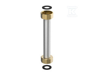 Zestaw elastycznych przyłączy Flex-Fix 2 x 1/2" gw 300 mm bez izolacji
