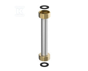 Zestaw elastycznych przyłączy Flex-Fix 2 x 1/2" gw 500 mm bez izolacji