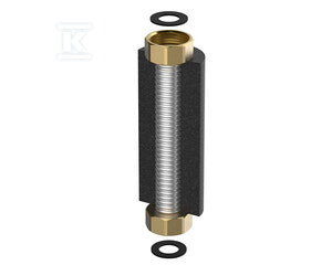 Zestaw elastycznych przyłączy Flex-Fix 2 x 1/2" gw 500 mm z izolacją