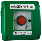 OA1-WER.PODTYN.PRZYCISK ZWAL.SAMOCZ. 1 TOR ZWIER.1 TOR ROZW.+LED SYGN.230VAC OA1-W02-A\11-230