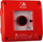 OP1-WER.PODTYN.PRZYCISK WCISKANY RĘCZN. 2TOR ZWIER.1ROZ.+LED SYGN.24VDC OP1-W02-B\21-24