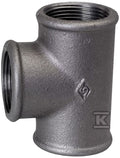 Trójnik nakrętny 6/4" czarny B1, NR25, NR 130