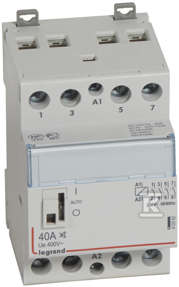 Stycznik modułowy SM 340 40A 230V 4NO cichy