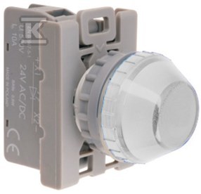 LAMPKA SYGN. BIAŁA 24V LED BA9S STANDARD SP22-LB-24-LED\.