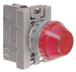 LAMPKA SYGN. CZERWONA 230V LED BA9S STANDARD SP22-LC-230-LED\.