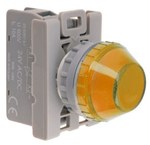 LAMPKA SYGN. ŻÓŁTA 24V ŻARÓWKA STANDARD SP22-LG-24-BA9S\.