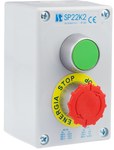 KASETA KOMPLETNA 2-OTWOROWA Z NAP.KZ,B I 1 PRZEPUST M20 SP22K2\04-1