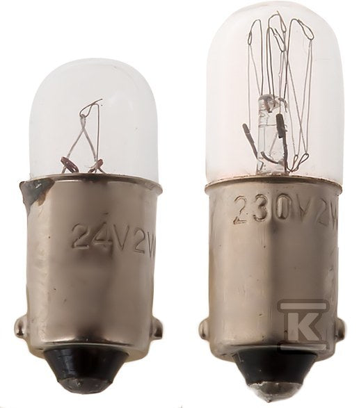 ŻARÓWKA SYGNALIZACYJNA MINIATUROWA 30 VOLTÓW BA9S\30V
